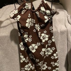 Summer short dress for beach